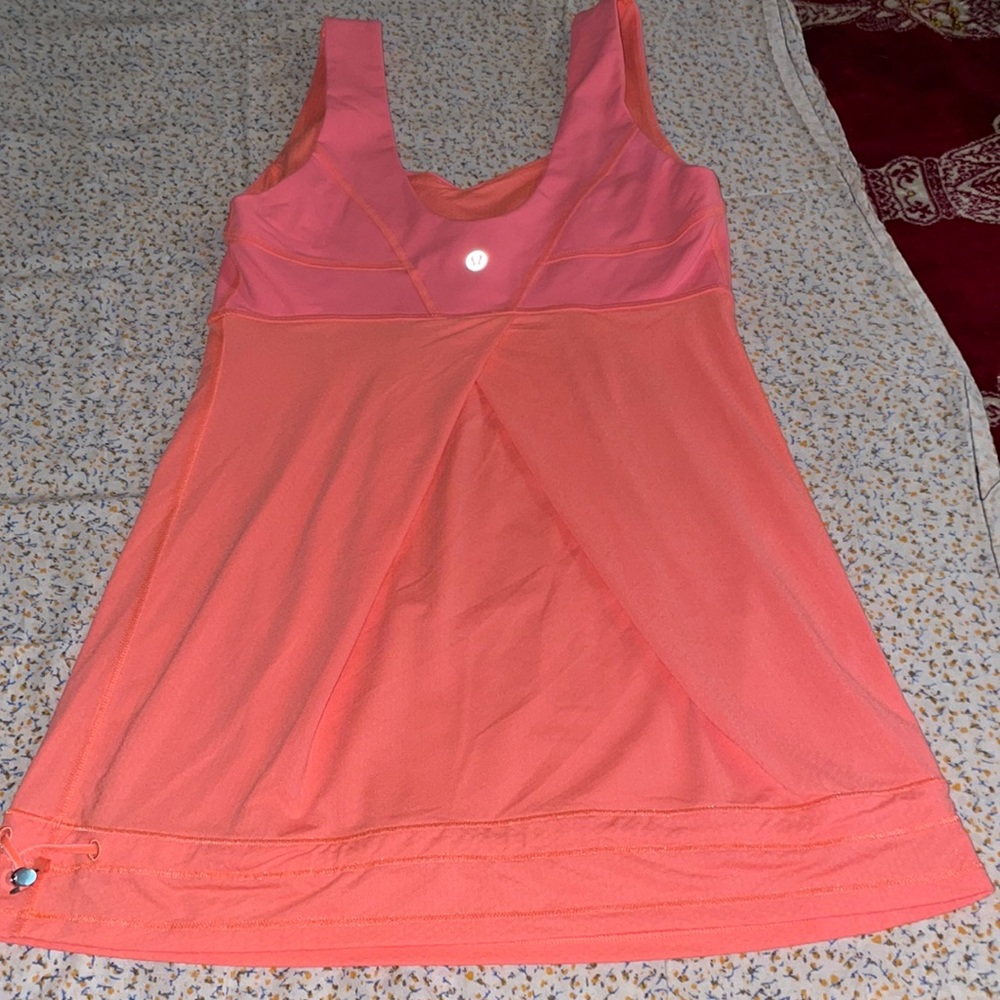 lululemon athletica Pink Racerback Tank Top